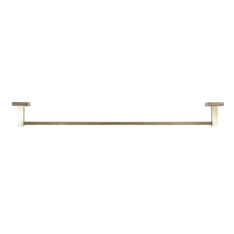 Barre à serviettes murale Capri, H 1,89 po x L 24,65 po x P 2,8 po, Bronze
