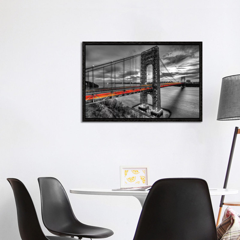 GW Streak by David Gardiner - Print on Canvas, 101.6 cm H x 66.04 cm W, Black Framed Canvas