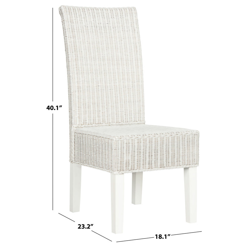 Chaise d'appoint McKenney, Blanc
