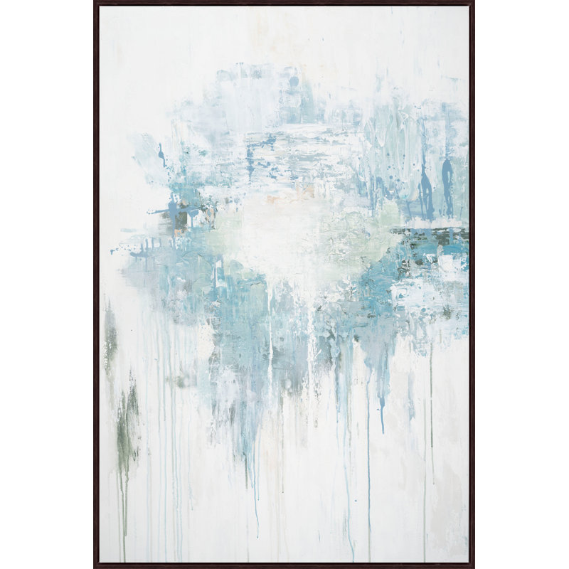 «Upperclass» par Yaffa G - reproduction sur toile, Cadre noir, H 51 po x l 34 po