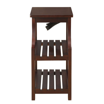 Side Table With USB Power Dock