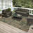 Chenille Abstract Indoor / Outdoor Rug-1629983242