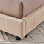 Cadre de lit double capitonné double, cadre de canapé-lit avec dossier confortable et accoudoirs, lit double pour chambre à coucher, salon, velours, noir (80,5 po x 59 po x 30,5 po)-469540724-469540725