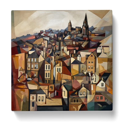 City Of Edinburgh Cubism No.3 - Print