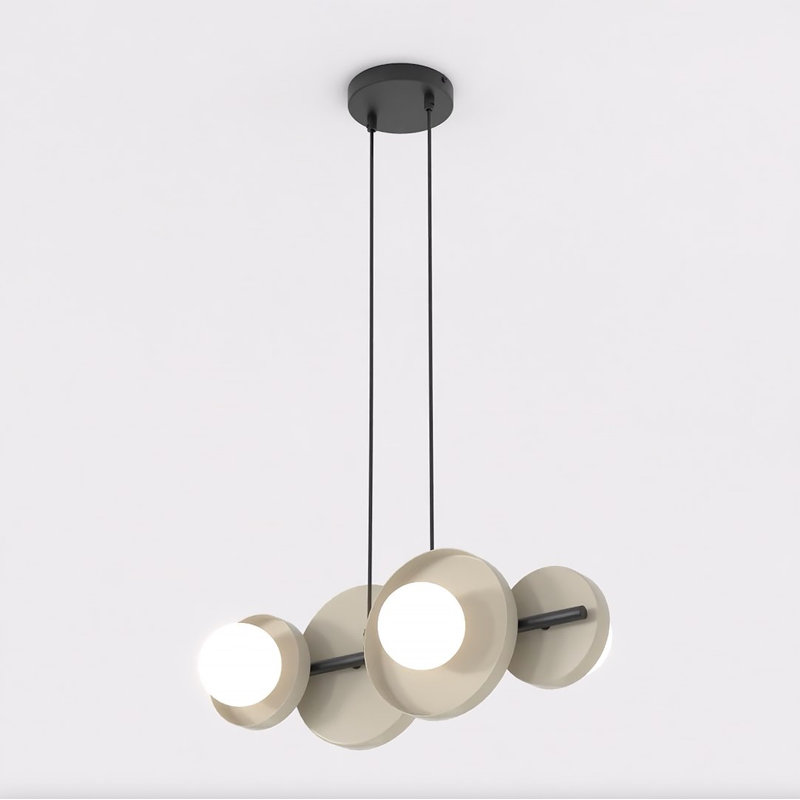 - Light Matt Pendant, Mokka, 4 Lights