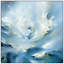 Water Whirl Framed Painting Canvas