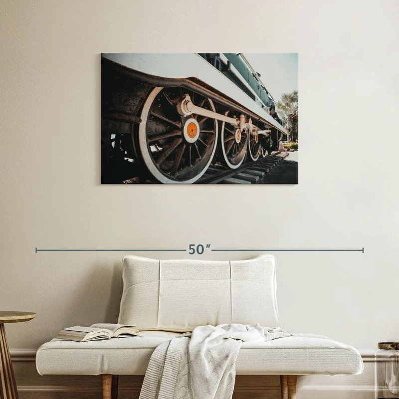 Mehar Old Train, 24" H x 36" W