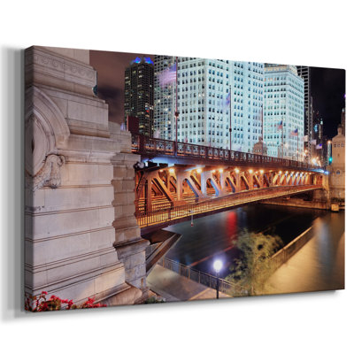 Chicago River Vii sur impression sur toile