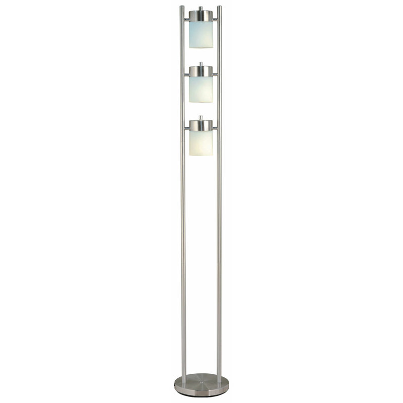 Lampe sur pied 65 po Elmet, Blanc