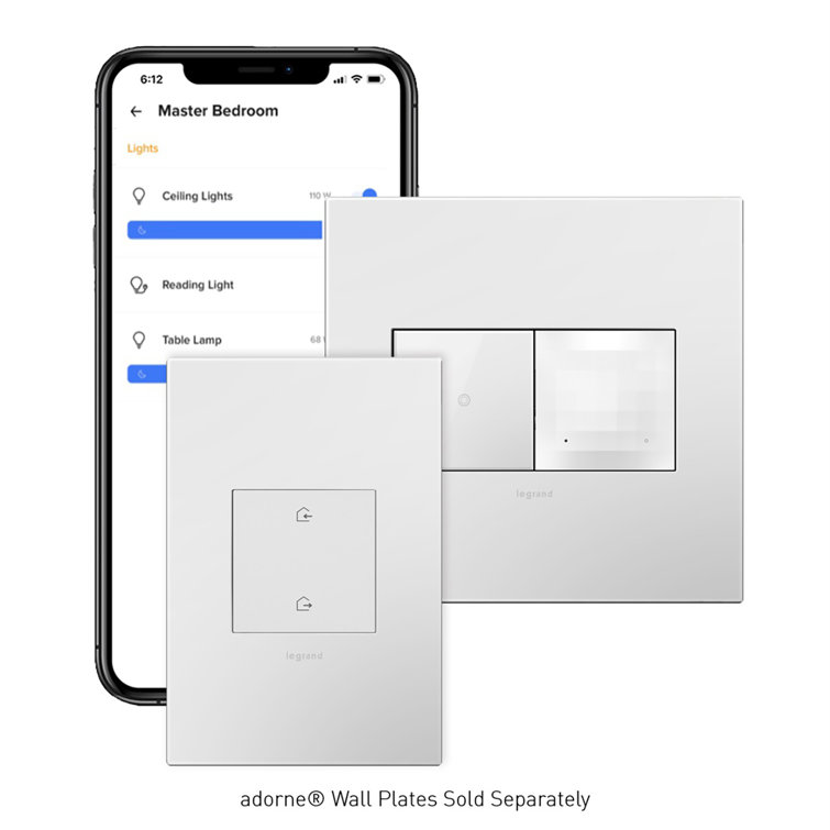 Interrupteur intelligent Adorne avec kit de démarrage Netatmo