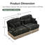 Canapé modulaire Chenille-740613397