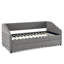 Lit de jour simple en lin gris avec lit gigogne et lit gigogne polyvalent-1104007321-1104007323