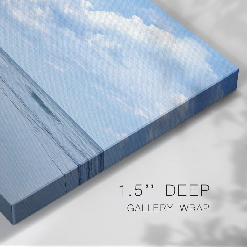 Seaglass Expanse-Gallery Wrapped Canvas, 32" H x 48" W