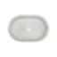 Natural Marble Bathroom Vessel Sink, 600X400xh150 Mm, Unique Appearance With Imperfections, Build Quality Oval White Sink For Bathroom, Smooth Surface, Luxury Design Elements