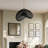 Lucian Rattan Pendant Light - 28" Black Handwoven Adjustable Ceiling Light For Kitchen Island, Dining Room or Living Room in Modern and Farmhouse Style-1893182078-1893182067