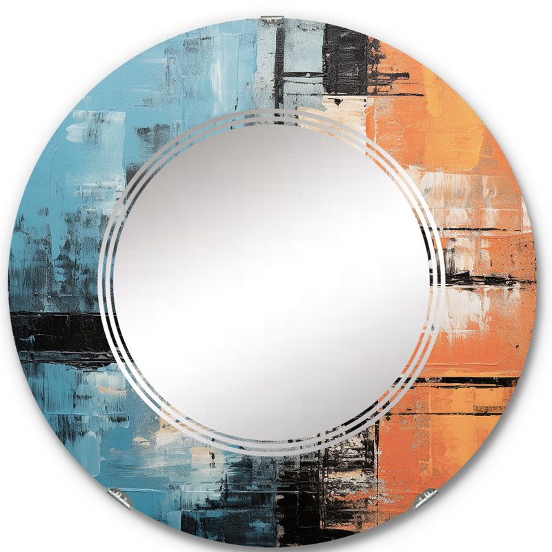 Miroir mural sans cadre Talloway, 24 po x 24 po