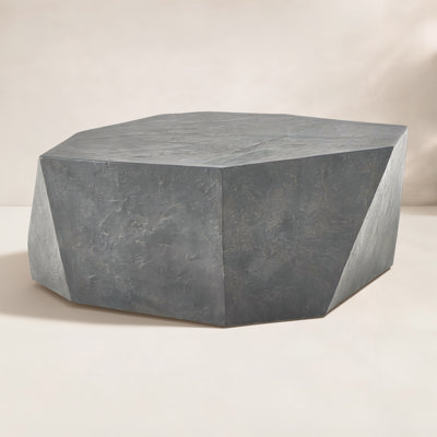 Halvorson Slate Outdoor Coffee Table