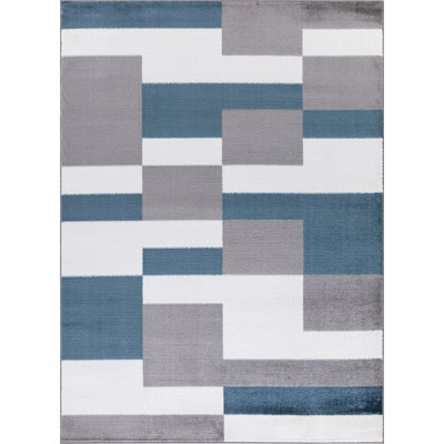 Tapis gris Demetri