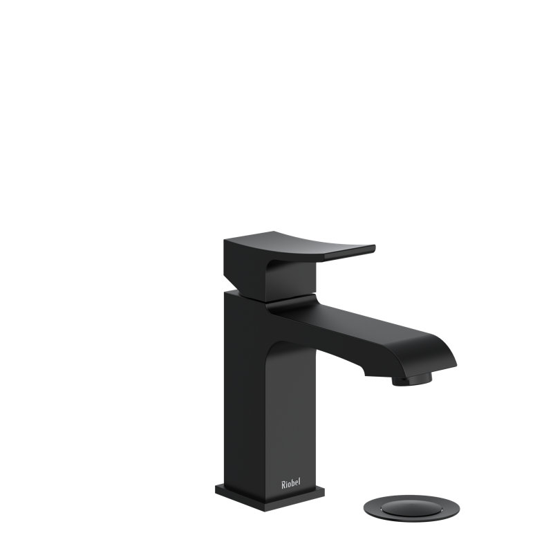 Zendo Single Handle Lavatory Faucet, Black