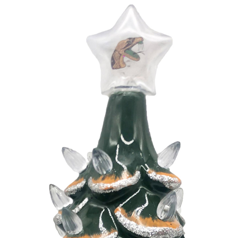 Arbre en céramique NCAA College Spirit, Famu Rattler