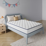 Home 8" Medium Memory Foam Hybrid Mattress
