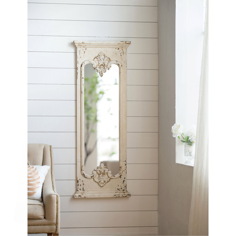 Upper Swainswick Solid Wood Frame Leaning Mirror