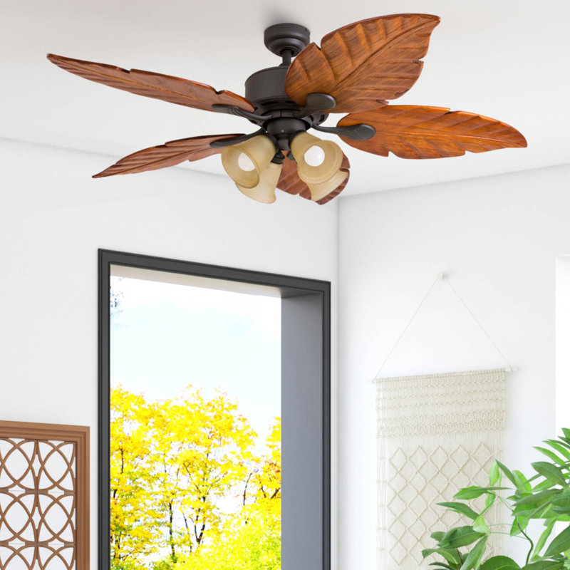 Ventilateur de plafond avec lumière DEL San Martin