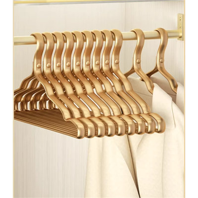 Olev Metal Non-Slip Clothes Hanger for Dress/Shirt/Sweater
