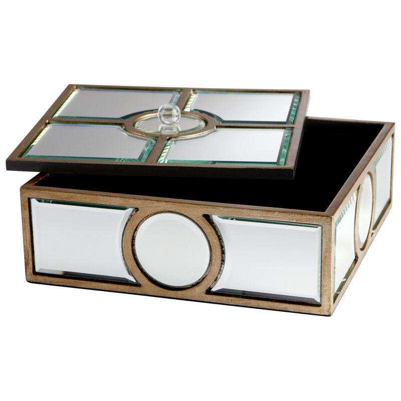Through The Lens Glass Decorative Box
