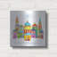  «Colorful City» par Elle Media Group SA, art mural en métal, 12 po x 12 po-495178601