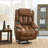 Comfortable Leather Recliner With Advanced Functions For Relaxation