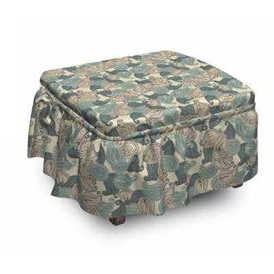 Ottoman Slipcover
