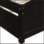 Lit plateforme simple avec lit gigogne