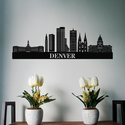 Denver Skyline  Wall Art