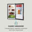 Klarstein 90m³ L Freestanding Mini Fridge