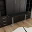 Lit pliant polyvalent avec bureau et quatre armoires VersaNest-133528846