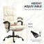 Fauteuil de bureau de luxe avec fonction de massage, inclinable et repose-pieds - Confort ultime pour la maison et le bureau-945363215