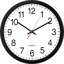 Horloge murale noire Bernhard Products