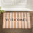 Non-Slip Striped Outdoor Doormat