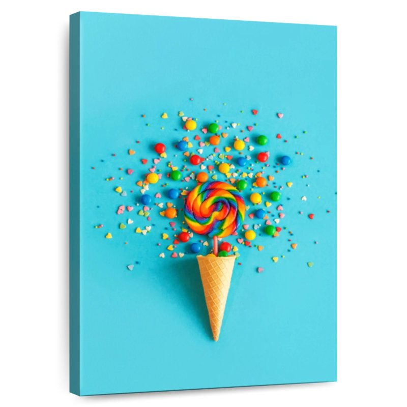 Yarlin Candy Cone, 51" H x 34" W