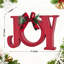 Noël «Joy» en bois 