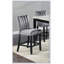 Chaises en velours à hauteur de comptoir 2pc
