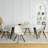 Carvajal Cavanagh 5-Piece Modern Dining Set-794534690-794534691