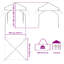 Vidaxl Pop-Up Party Tent 210D Oxford With Silver Coating-126787392-126787400