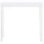 Console moderne, canapé Amy, blanc