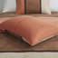 Ensemble d'édredon 7 pièces en faux suède Coral King-119744500