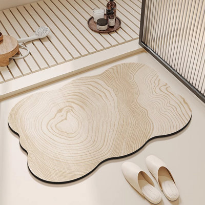 Decontamination Diatomaceous Earth Absorbent Bathroom Mat