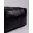 Solid Handmade Buffalo Leather Square Pouf (Recycled Foam With Fibre Fill)-1114853573-1114853574