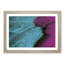 Plumage in Purple & Teal Blue - Picture Frame Graphic Art Print-55767144-55767149