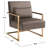 Corey-Ray Velvet Armchair